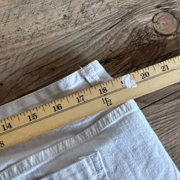 JMS Plus Size 22 White Capri Pockets - Picture 6 of 6